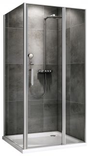 Душевой уголок ABBER Sonnenstrand AG04110S-S75 110x75см хром